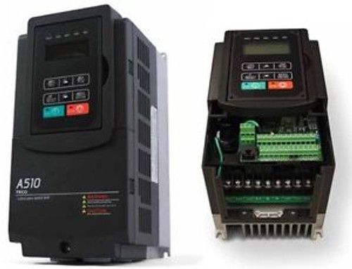 15 HP 230V 1PH INPUT 230V 3PH OUTPUT TECO PHASE CONVERTER DRIVE A510-2030-C3