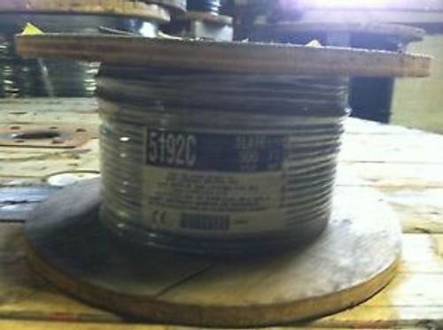 alpha part number 5192c 22/2C tinned copper shielded 500 reel Gray.