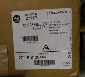 NEW IN BOX ALLEN-BRADLEY PANELVIEW PLUS 1250  2711P-B12C4A1 WITH 2711P-RDB12C