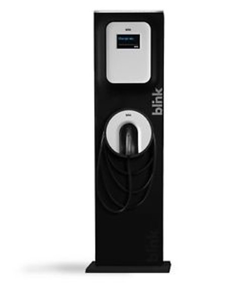 Blink Level 2 Electric Vehicle Charging Station - Pedestal