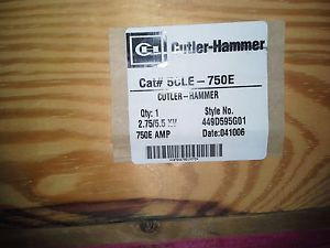 6 CUTLER HAMMER 5CLE-750E  449D59G01 Medium Voltage fuses