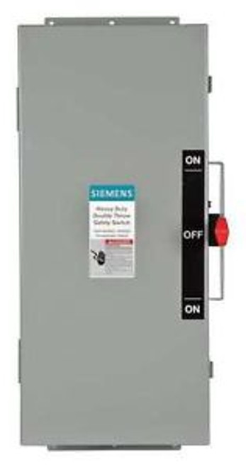 SIEMENS DTNF363J Safety Switch,100A,600VAC,3PH