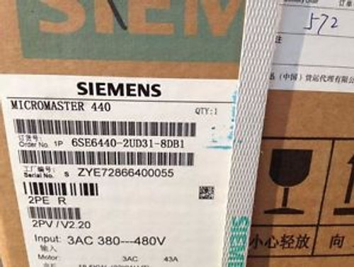 NEW Siemens Inverter  6SE6 440-2UD31-8DB1 18.5KW 380V