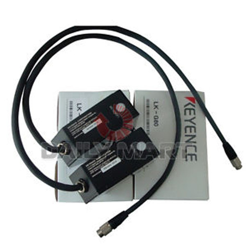 Keyence LK-G80 High Speed High Accuracy CCD Laser Displacement Sensor Head Spot