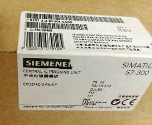 New SIEMENS 6ES7 314-6EH04-0AB0 6ES7314-6EH04-0AB0