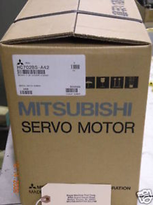 MITSUBISHI HC702BS-A42 SERVO MOTOR  W/ BRAKE