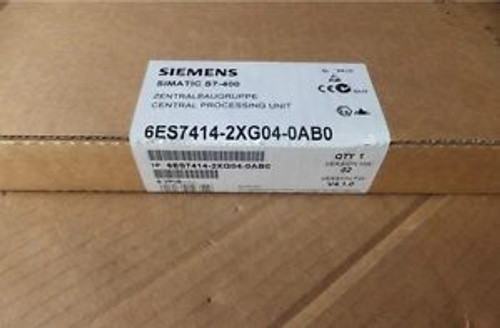 New Siemens CENTRAL PROCESSING UNIT 6ES7414-2XG04-0AB0 (6ES7 414-2XG04-0AB0)