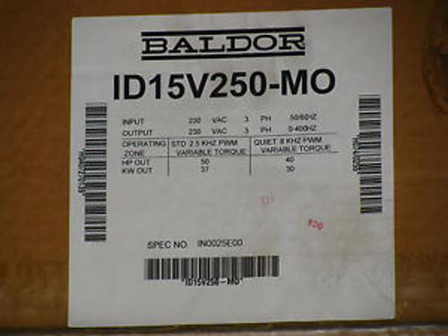 Baldor 50HP Inverter Drive ID15V250-MO
