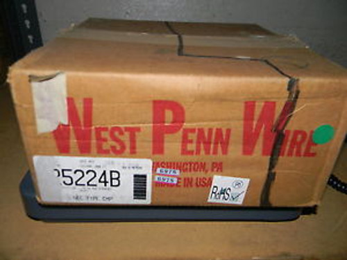 West Penn Wire 25224B, 18/2 Stranded bare copper conductors, unshielded w Jacket