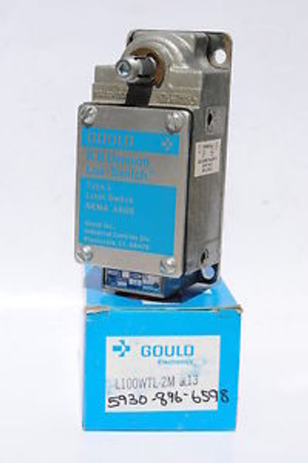 Gould L100WTL-2M #13  R.B. Denison Lox-Switch Type L Limit Switch NEMA A600 NIB