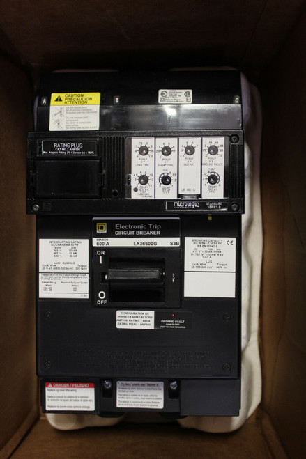 SQUARE D LX36600G CIRCUIT BREAKER 600V | 600A