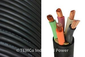 4/5 SOOW SO Cord 15 ft HD USA Portable Outdoor Indoor 600 V Flexible Wire cable