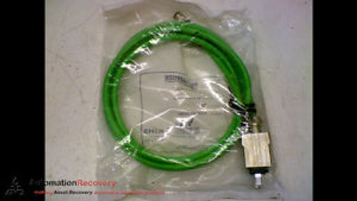 BRAD HARRISON E17A06011M020 CORDSET 4P M ST RJ45 CONNECTOR END, NEW