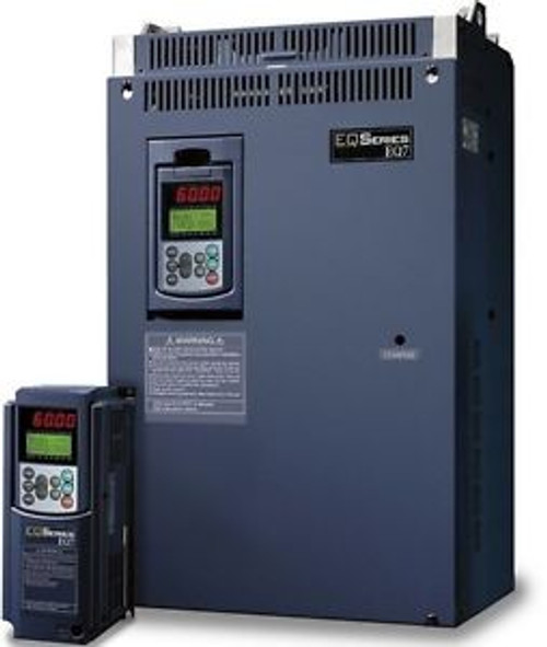 60 HP 3 PHASE 460 VOLTS TECO IP 20 VARIABLE FREQUENCY DRIVE EQ7-4060-C NEW