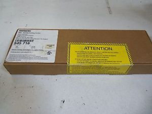 SIEMENS MODULAR BUILDING CONTROL 545-716 FACTORY SEALED