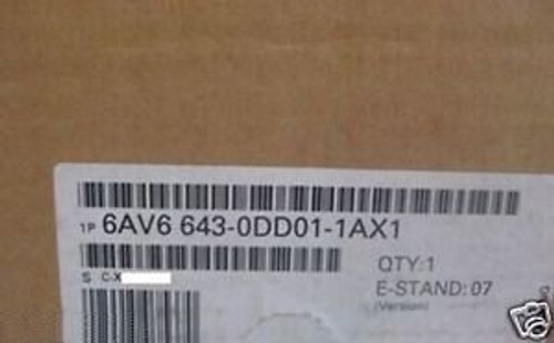 NEW IN BOX Siemens HMI 6AV6 643-0DD01-1AX1 New (6AV664310DD011AX1)