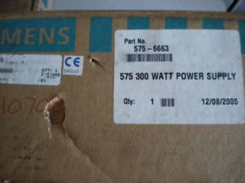 Siemens Power Supply 575-6663 NEW 5756633