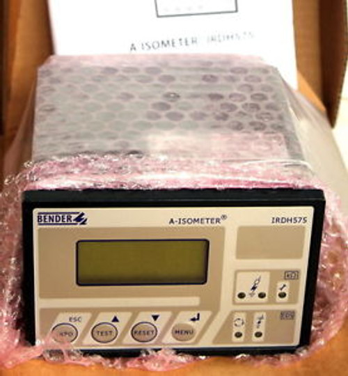 Bender IRDH575 A-Isometer Digital Ground Fault Monitor Detector Insulation Monit