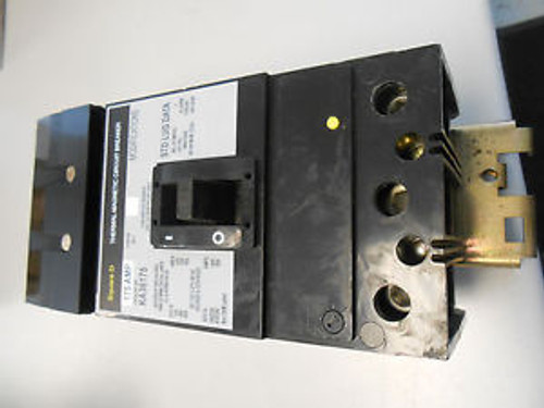 SQUARE D KA36175 175 AMP 3/P 600 VOLT CIRCUIT BREAKER