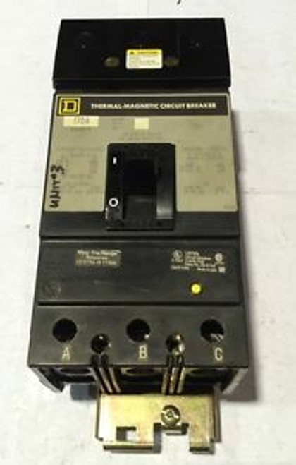 KAB36175 Square D SQD Type KAB Gray Label Circuit Breaker 3 Pole 175 Amp 600V