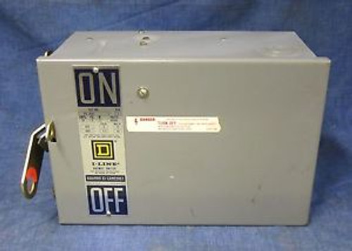 Square D 30 Amp I-Line Busway Switch 3 Phase 3 Wire 600 Volt AC - Unused in Box