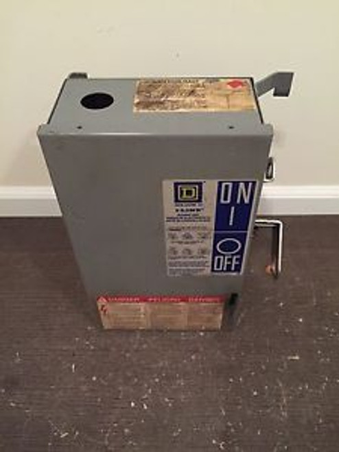 Square D PQ3606G, 60 amp, 600 volt, ground, Bus plug, 3 wire, Fusible. 3 Phase