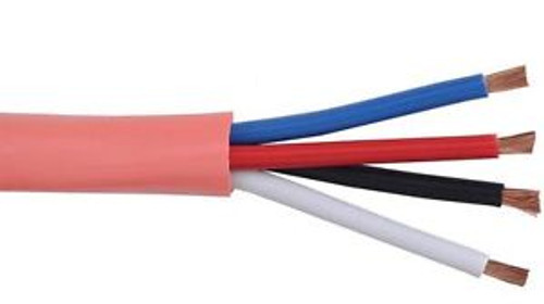 1000 18-4 Solid Plenum Rated Fire Alarm FPLP Cable