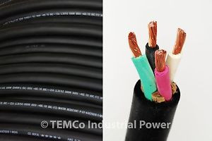 12/4 SOOW SO Cord 200 ft HD USA Portable Outdoor Indoor 600V Flexible Wire cable