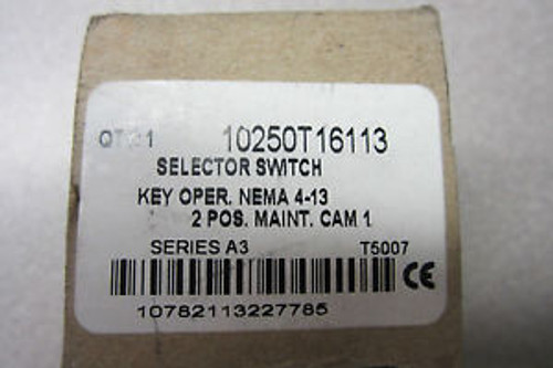 NEW CUTLER HAMMER 10250T16113 SELECTOR SWITCH