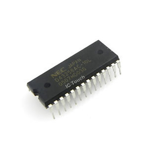 25pcs D43256AC-10L 32,768 X 8BIT STATIC CMOS RAM NEC Microprocessor IC PDIP-28