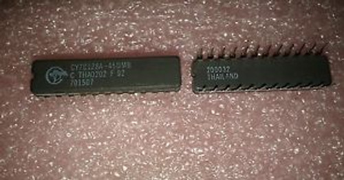 1x CYP CY7C128A-45DMB , SRAM Chip Async Single 5V 16K-Bit 2K x 8 45ns , CDIP-24