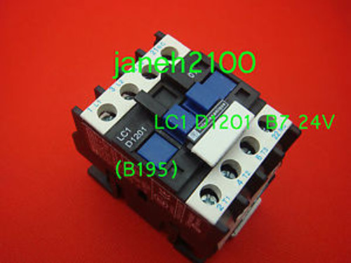 5PC Telemecanique Contactor LC1-D1201 B7 24V / LC1 D12 01 (B195)