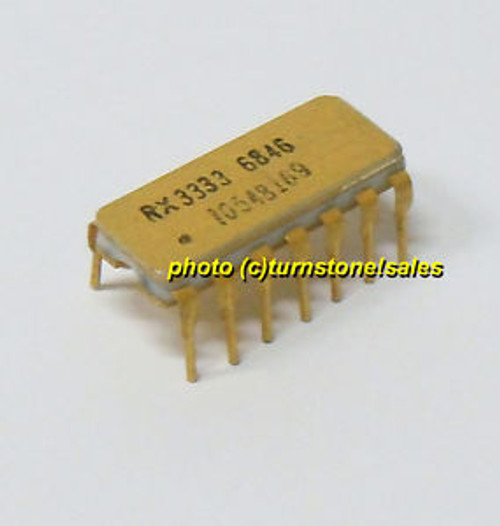 5962-00-065-1047 RX3333 Quad NAND Gate Microcircuit Raytheon Fairchild 10548169 5962-00-065-1047 RX3333 Quad NAND Gate Microcircuit Raytheon Fairchild 10548169