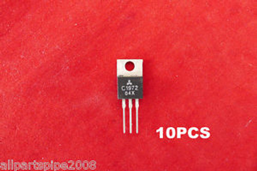 10pcs Original MITSUBISHI 2SC1972 NPN transistor  output power amplifiers New