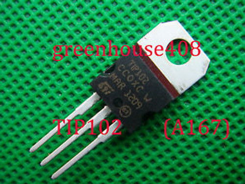 100PCS TIP102 NPN 100V 8A Darlington Transistor TO-220 (A137) LI