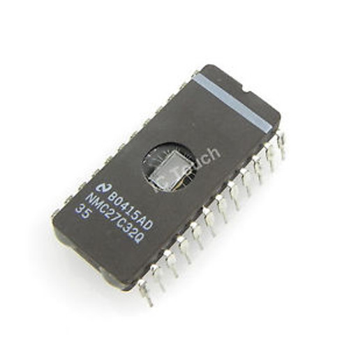 25pcs NMC27C32Q-35 IC  32,768-Bit (4096 x 8) National Semiconductor IC CDIP-24