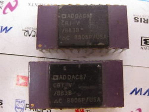 1X ADDAC87CBI-V /883B Complete Low Cost 12-Bit D/A Converters ADDAC87