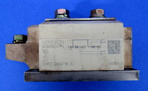 SEMIKRON SEMIPACK 3 DIODE MODULE SKKT 330/16 E