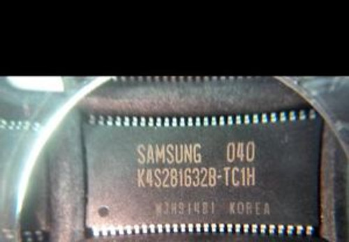 (96) NEW SAMSUNG K4S281632B-TC1H 128M SDRAM, 8MX16, 100MHZ