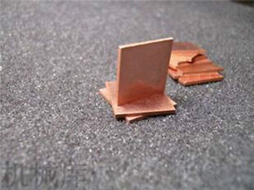 100pcs IC Chipset Thermal Copper Pad Shim 20 x 20 x 0.8mm