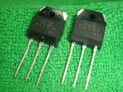 40 2SA1106+40 2SC2581 Power Amplifier Transistor TO-3P LI