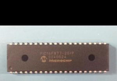 (10) NEW MICROCHIP PIC16F877-20/P 8-BIT FLASH MICROCONTROLLER