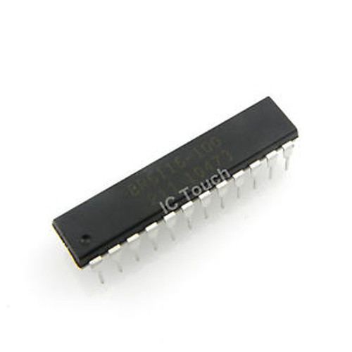 25pcs BR6116-100 IC Static RAM, Dynamic RAM, Video RAM - Short ROHM IC PDIP-24