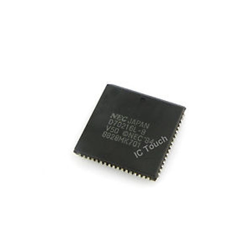 25pcs D70216L-8 IC V40HLTM, V50HLTM 16/8, 16-BIT NEC Microprocessor  IC PLCC-68