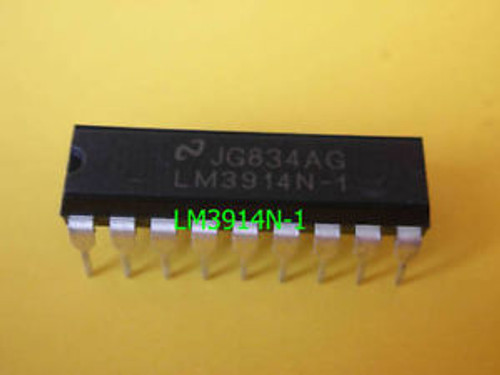 50pcs,LM3914N-1 LM3914 LED Bar Dot Display Driver