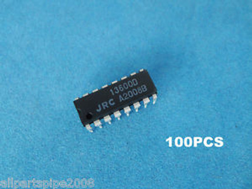 100pcs JRC13600D OP AMPS DIP-16 IC NEW