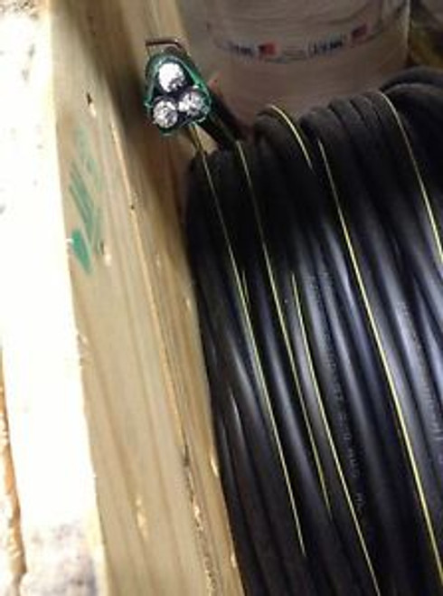 200 Brenau 1/0 1/0 2 Aluminum Triplex URD Cable Wire Direct Burial USE XLP RHW