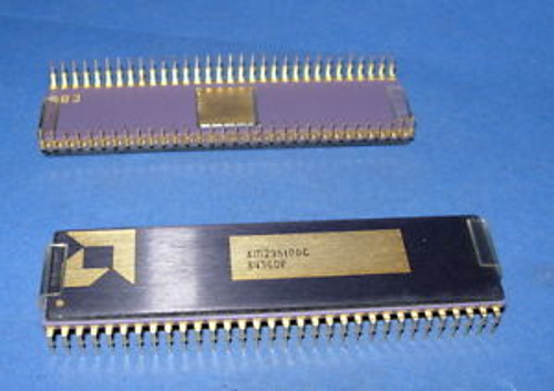 CPU AM29510DC AMD 64-PIN Gold Rare Vintage 29510D