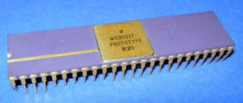 LSI WD2501T WD Protype IC Gold 48-Pin DIP Rare