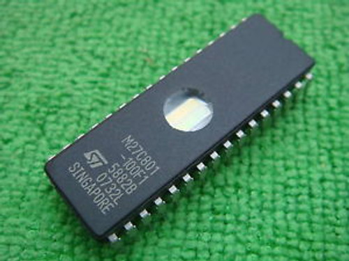 20pc ST M27C801 UV EPROM 27C801-100F1 8M DIP-32